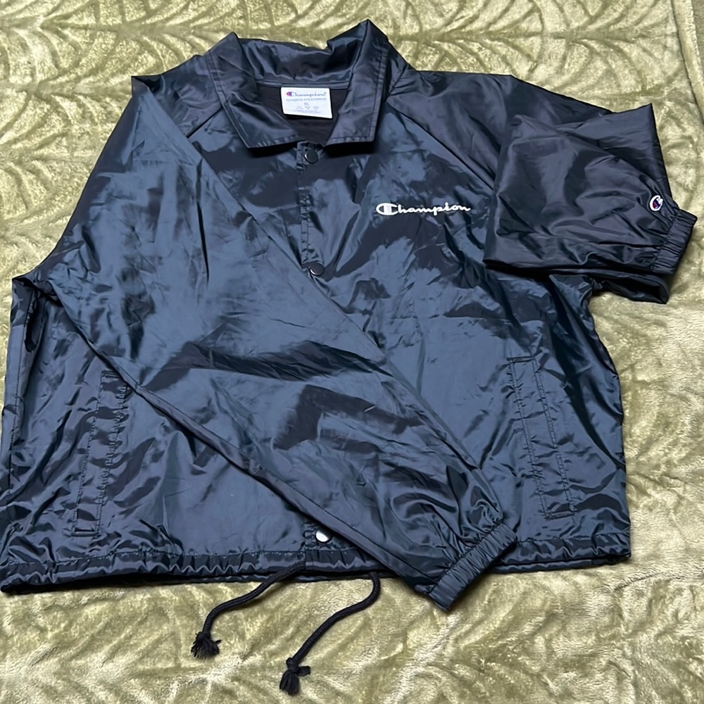 Champion Adjustable Cropped Bomber Jacket